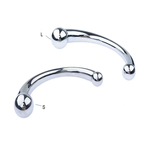 Elegant Double 5858 Hook Ended Anal Steel Stainless 0128